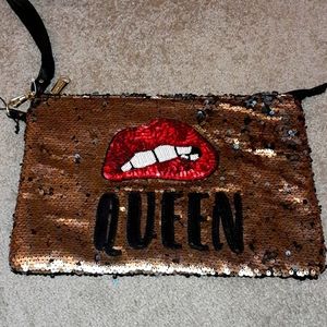 Women sequin bag